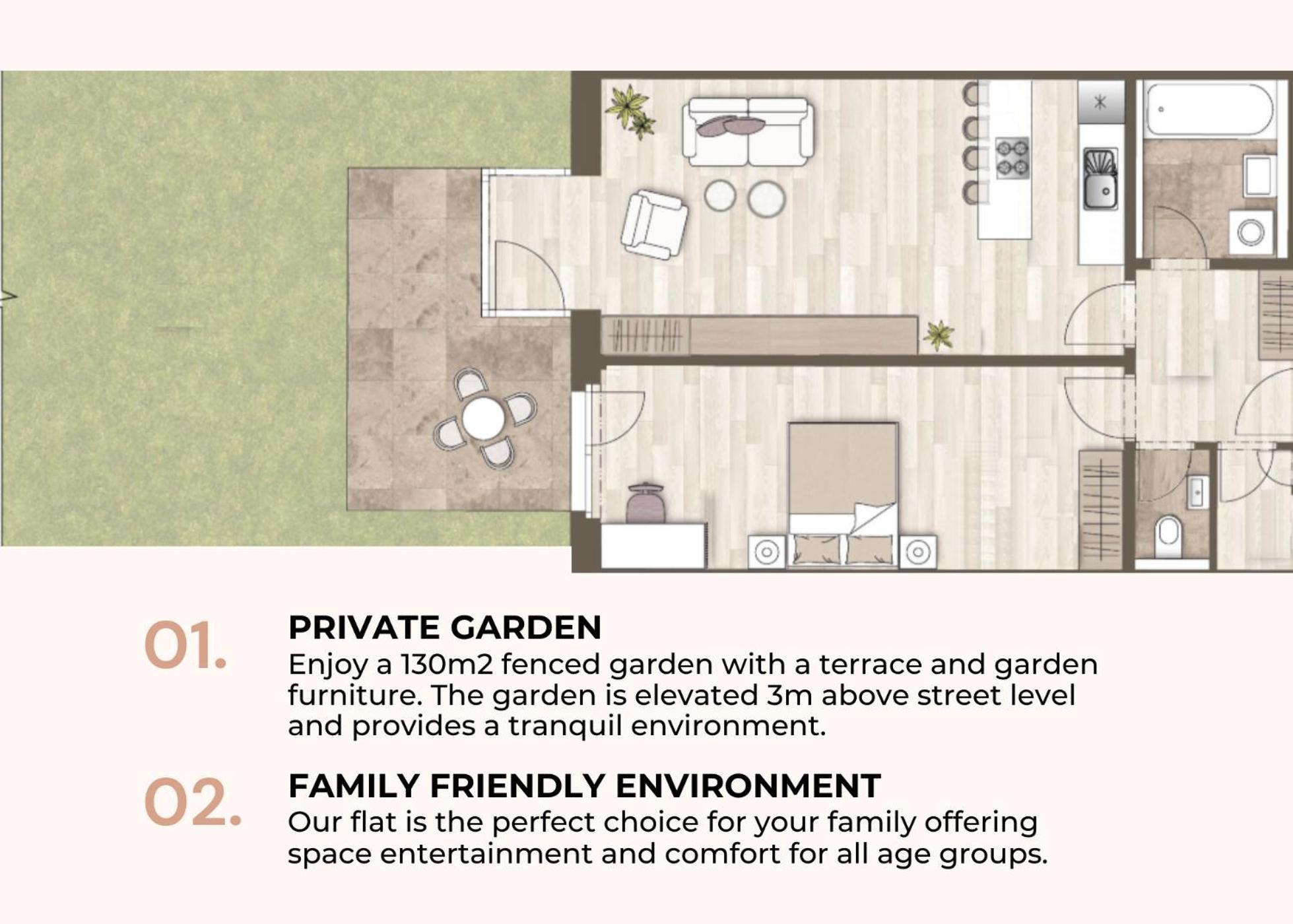 Apartmán Beta - Garage, Air Condition, Garden, At Metro Praha